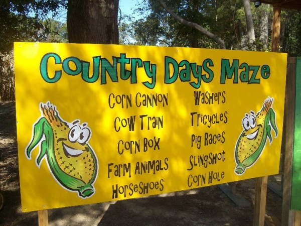 Country Days Corn Maze